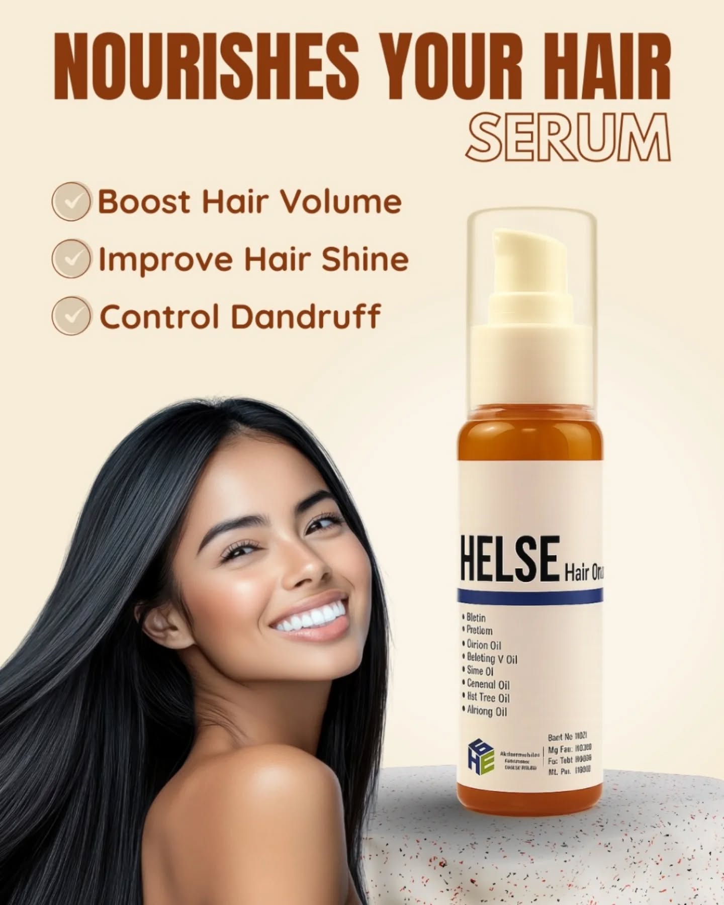 Helse Hair Oil Serum