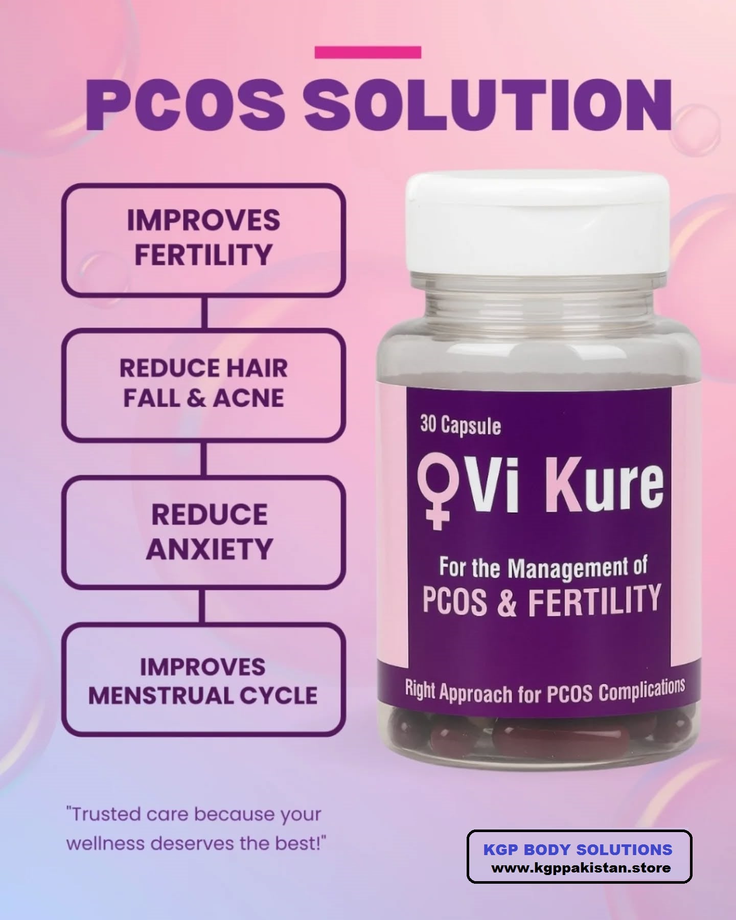 OVI KURE TABLET FOR PCOS & FERTILITY
